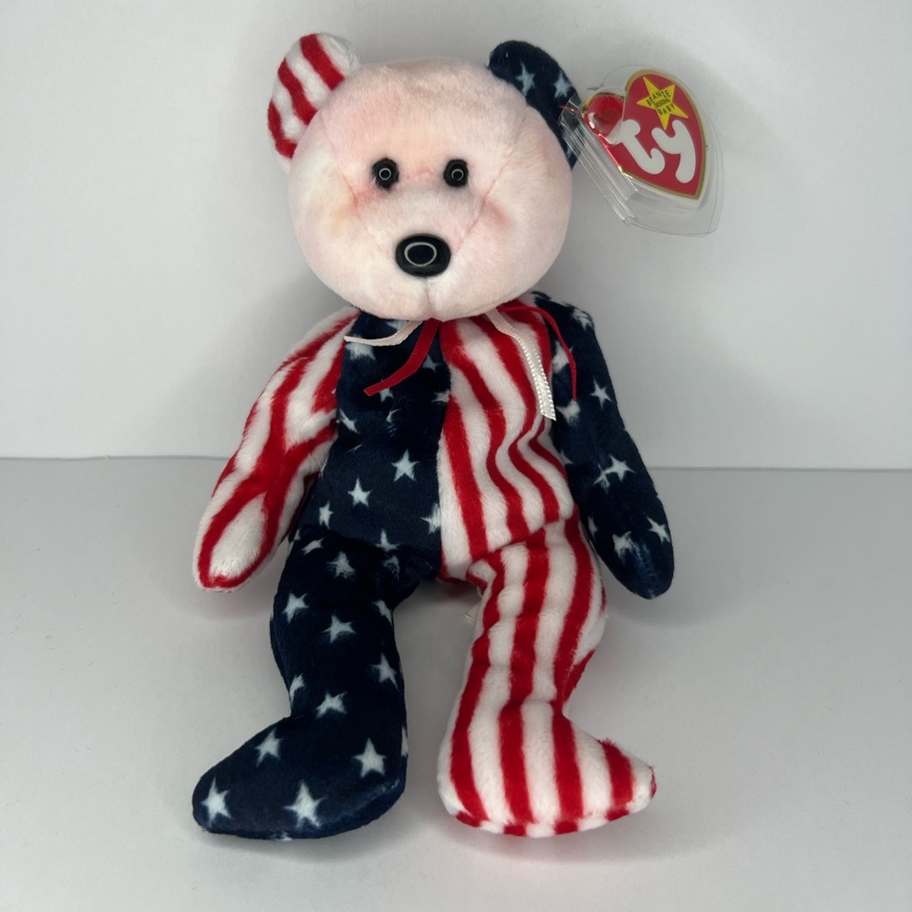 Ty Beanie Baby “Spangle”- Pink Face- Vintage 1999 - New With Tag